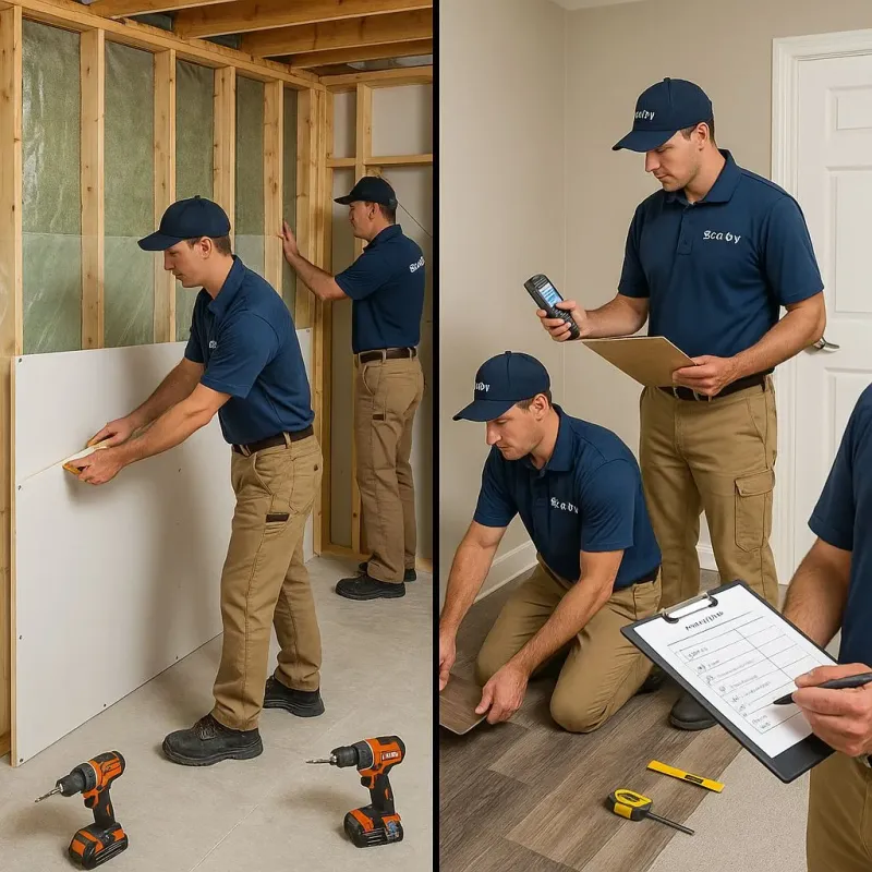 Repairs and Reconstruction process in Rockcastle County, KY